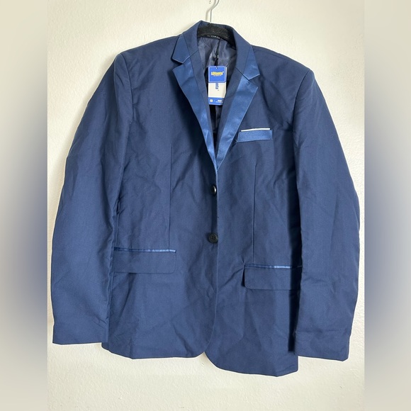 Men’s Navy Blue Blazer - Picture 2 of 8